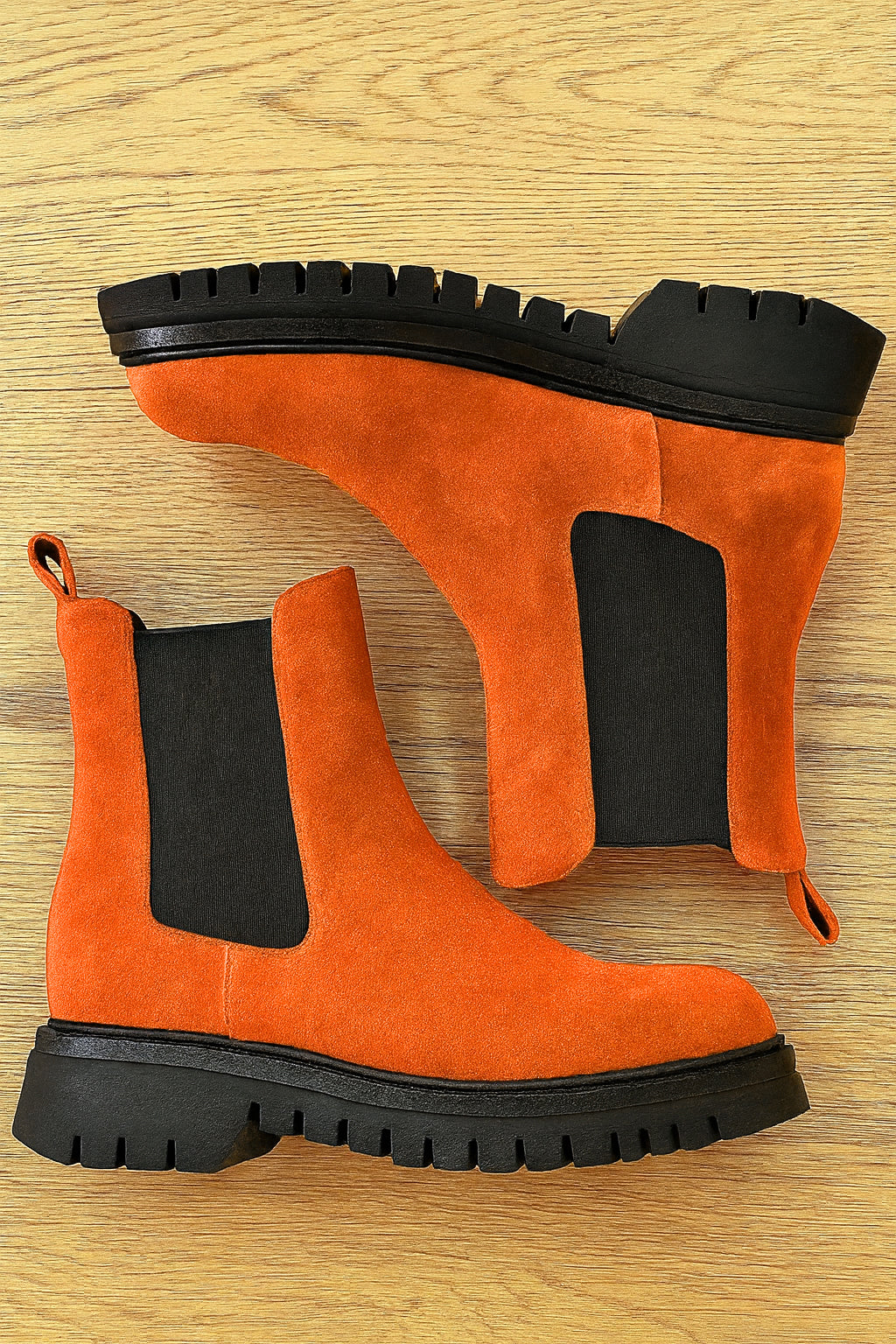 KAREN SUEDE ORANGE