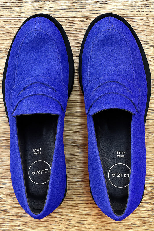 NELLY BLUE SUEDE