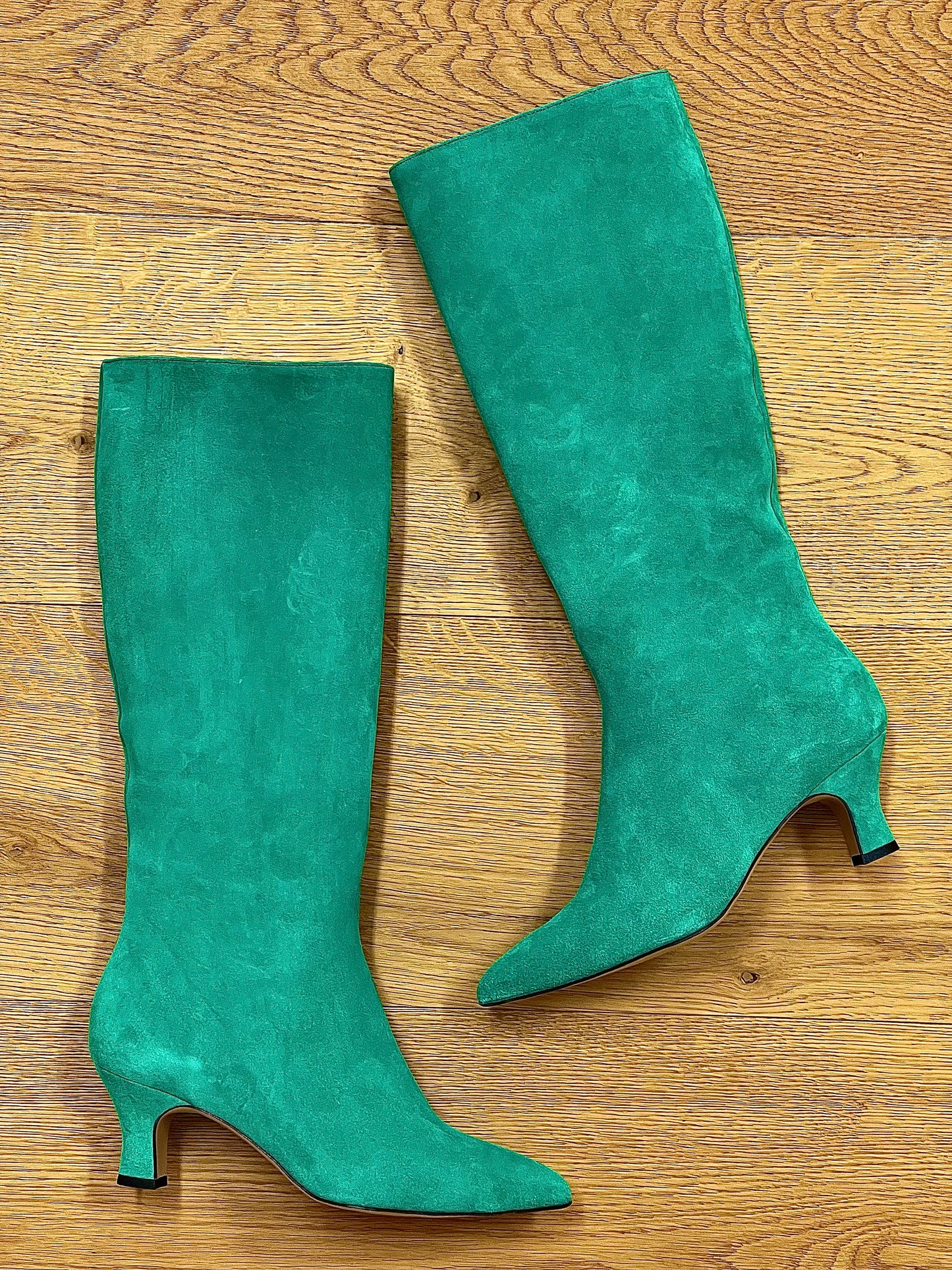 MAGELLAN GREEN SUEDE