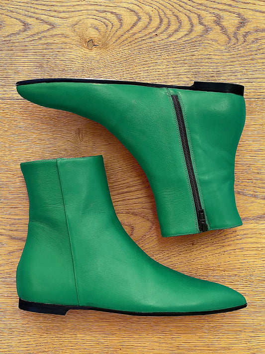 GERRI GREEN LEATHER