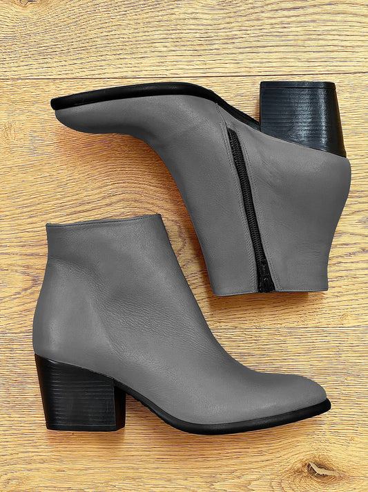ELISABET LEATHER GREY
