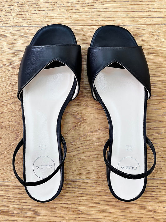 FUJI LEATHER ČERNÁ