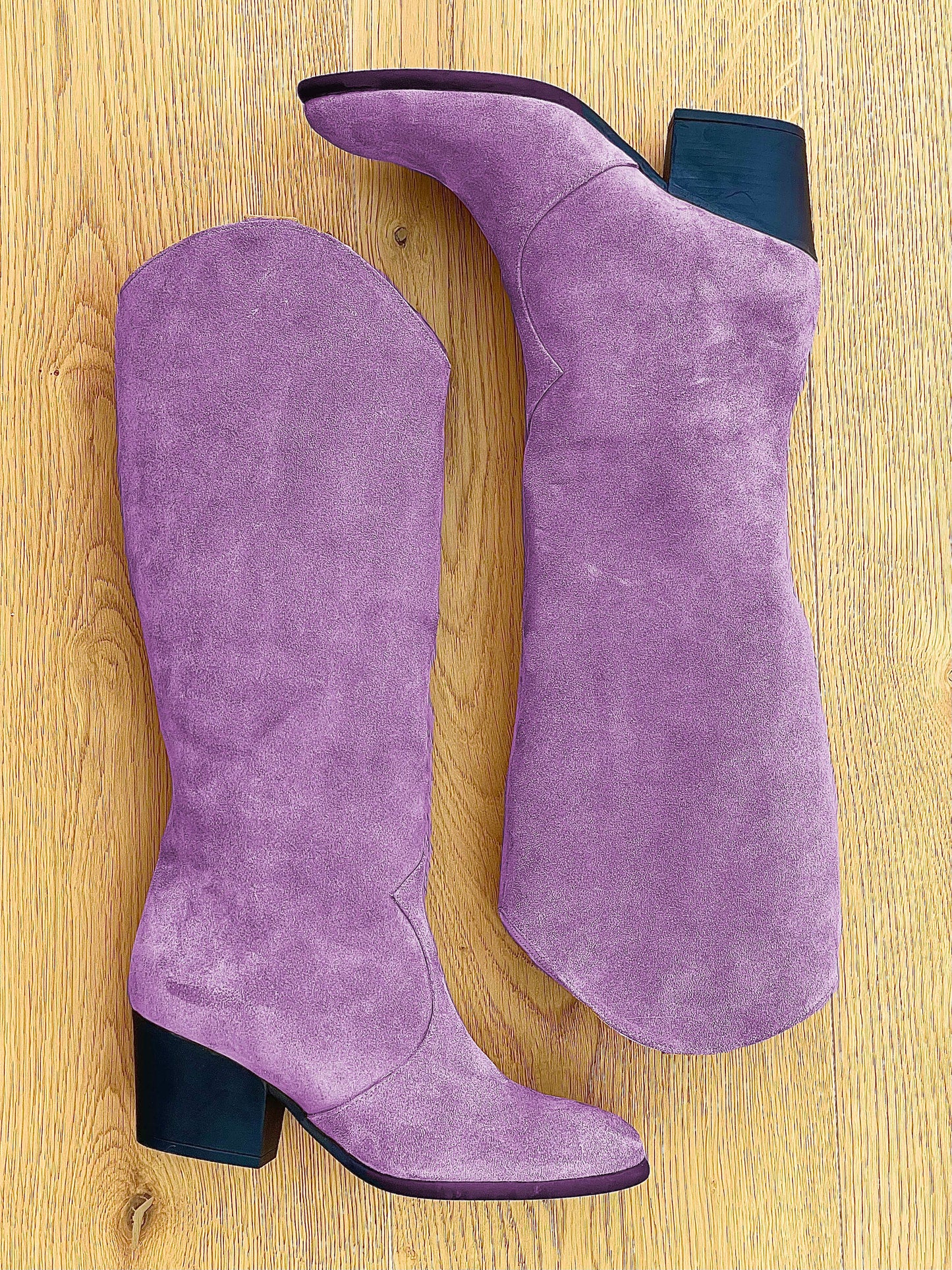 ARIEL SUEDE LILA