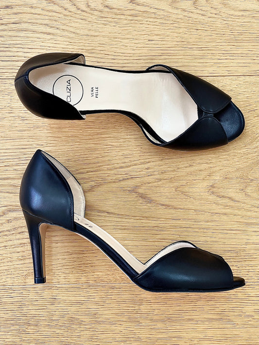 WANDA LEATHER ČERNÁ