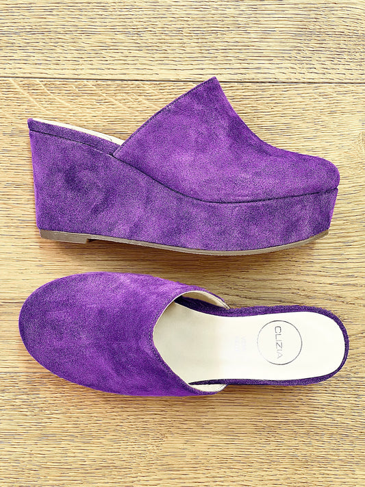 RAISSA PURPLE SUEDE