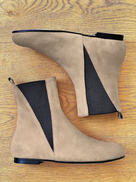 RALF DOVE GREY SUEDE