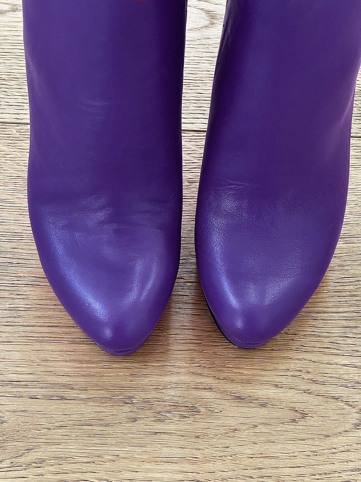 LOREN PURPLE LEATHER