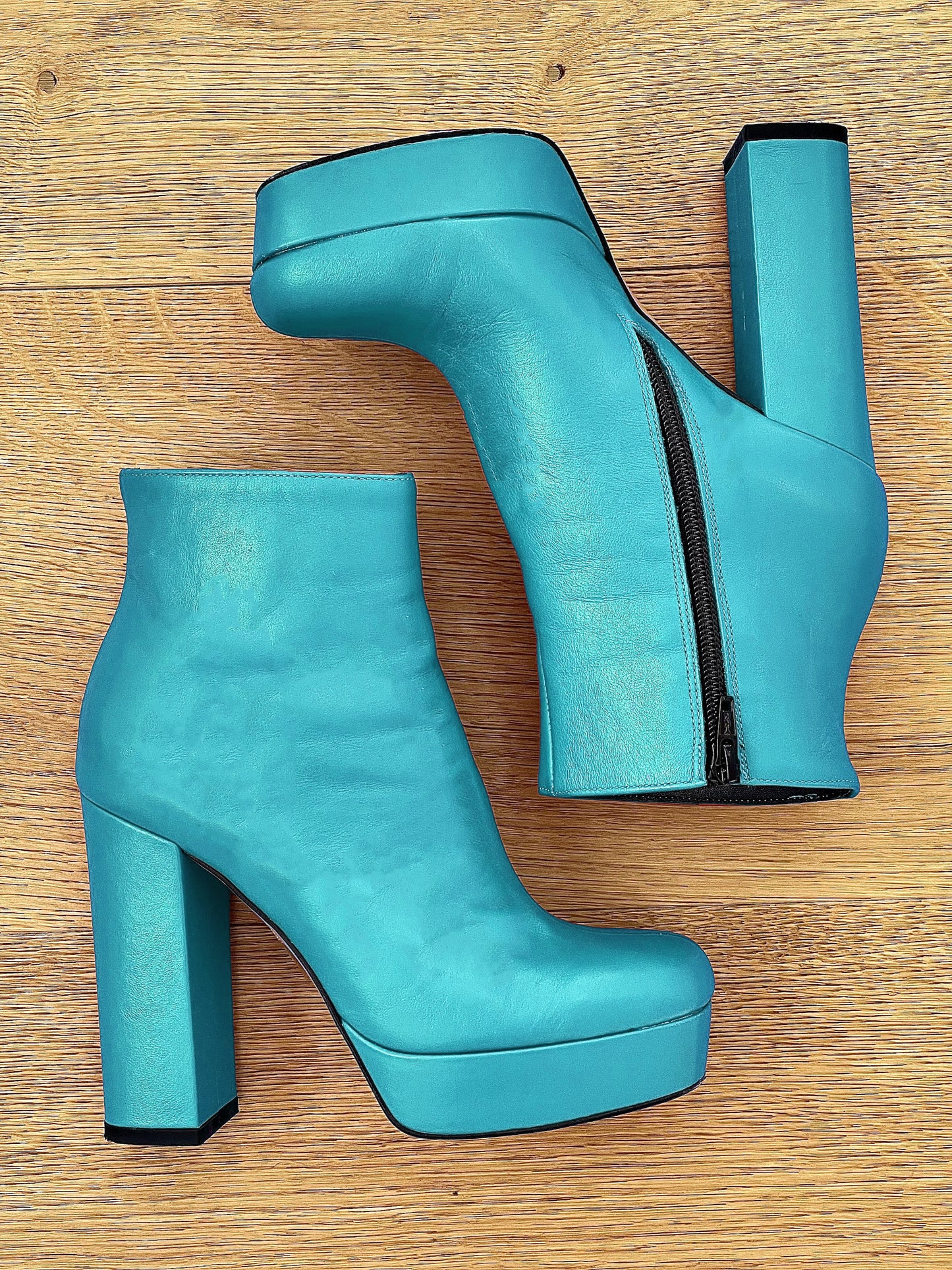 DETROIT LEATHER BLUE