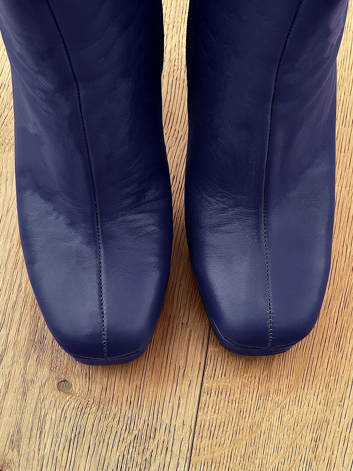 DETROIT LEATHER BLUE