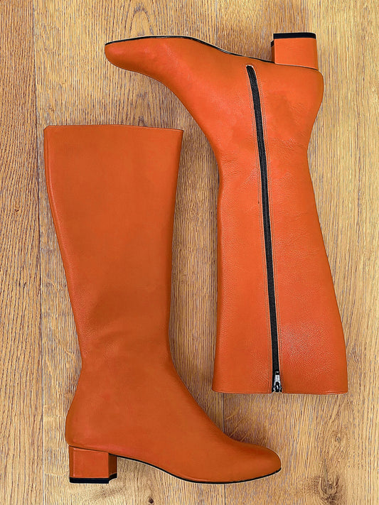 SIERRA LEATHER ORANŽOVÁ