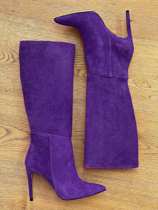 MAYA PURPLE SUEDE