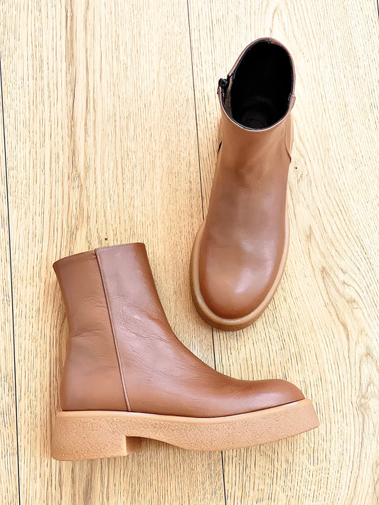 TRAVIS LEATHER COGNAC