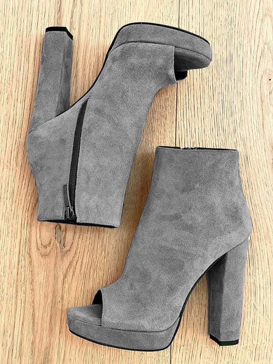 JESSA GREY SUEDE