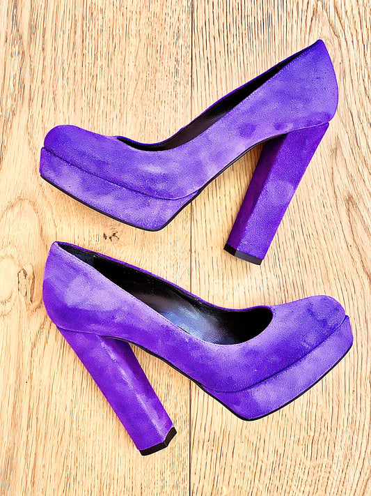 CANCUN PURPLE SUEDE