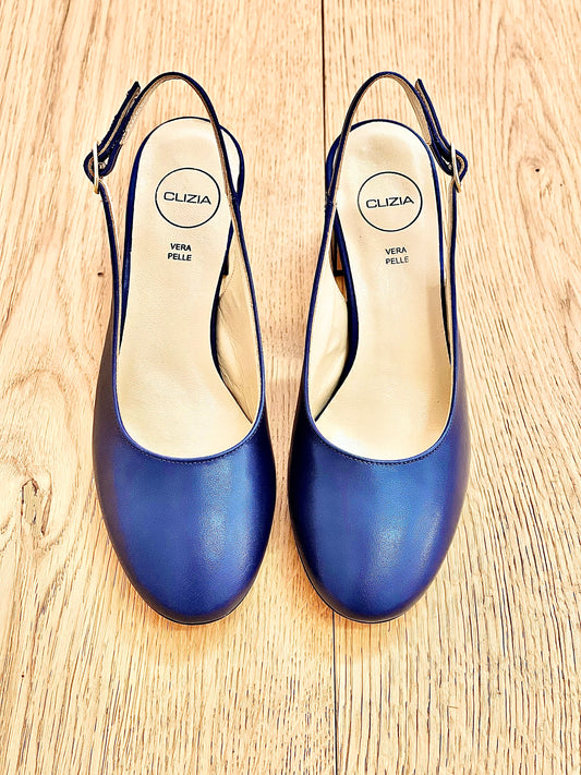 CHANTAL LEATHER BLUE
