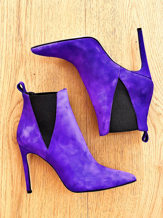 GRETA PURPLE SUEDE