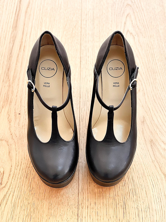 RAMONA LEATHER BLACK