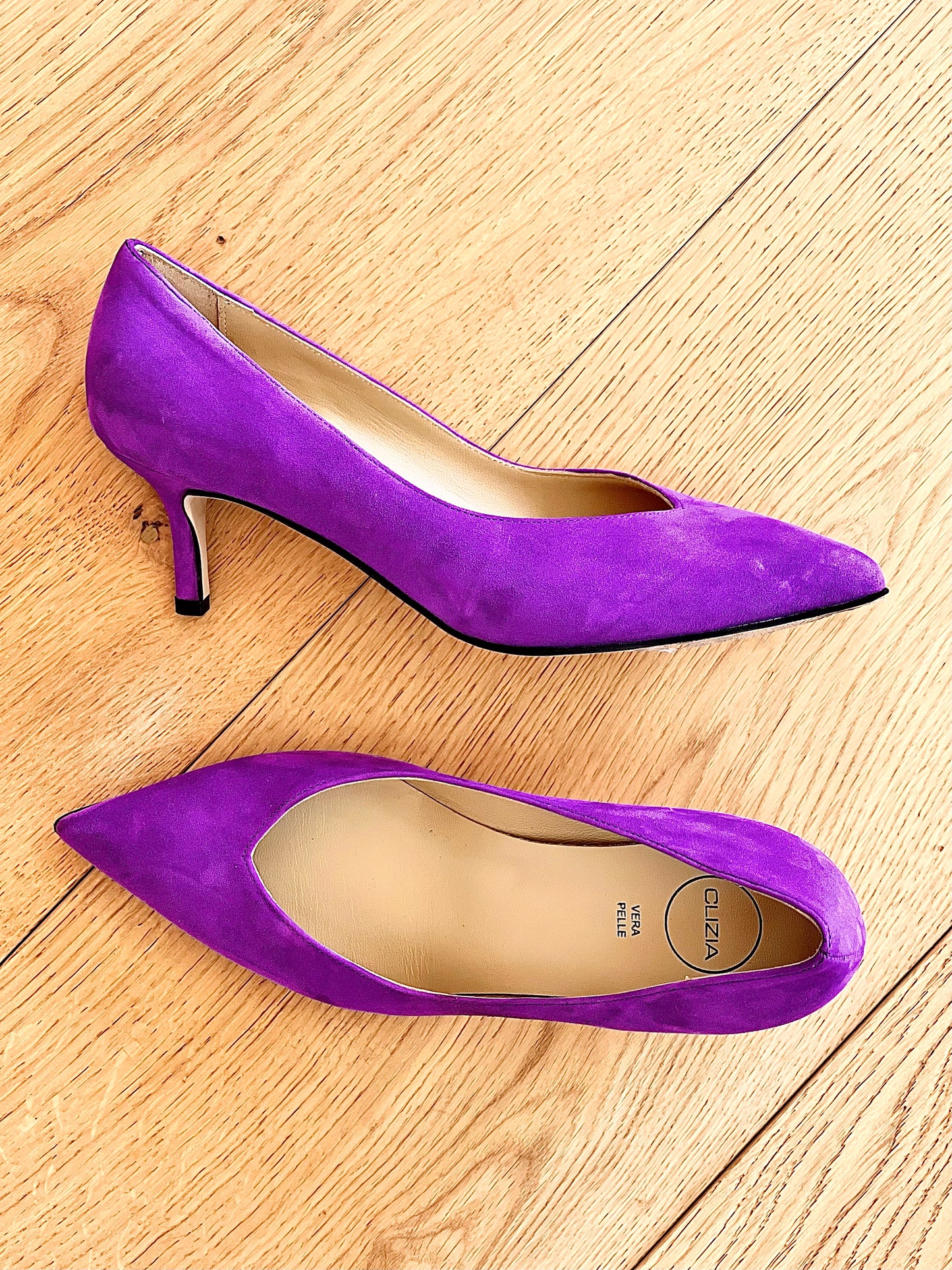 SUSAN PURPLE SUEDE
