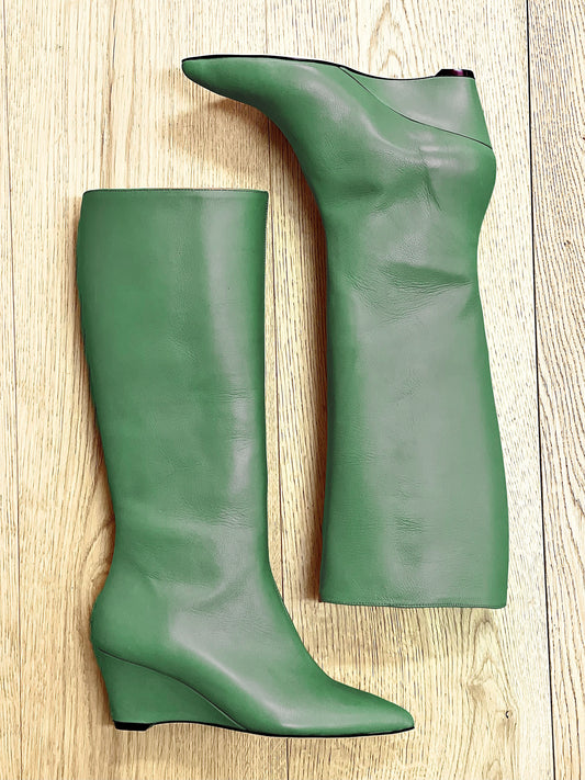 SYDNEY GREEN LEATHER