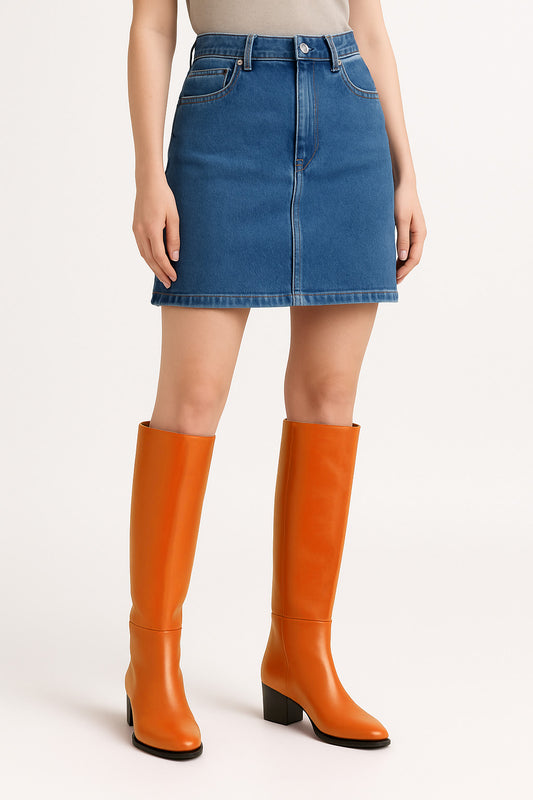 KINE ORANJE LÆDER