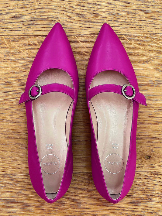 ARIS LÆDER FUCHSIA