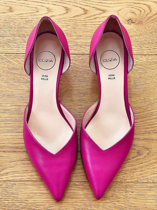 ALDA FUCHSIA LÆDER