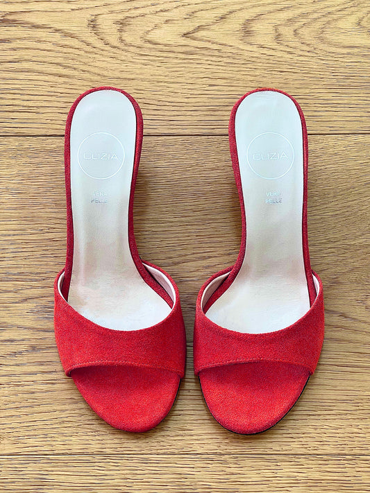 YUDI RØD SUEDE