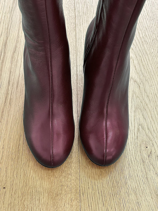 VIENNA BURGUNDY LÆDER