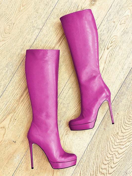 URSULA LÆDER FUCHSIA