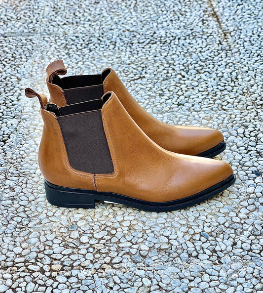 GRESIA LÆDER COGNAC