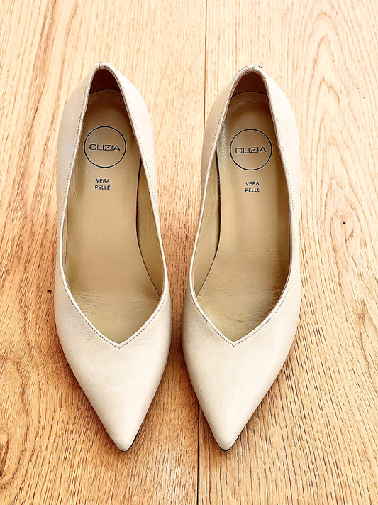 AMALIA LÆDER BEIGE
