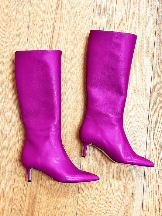 MELISSA LÆDER FUCHSIA