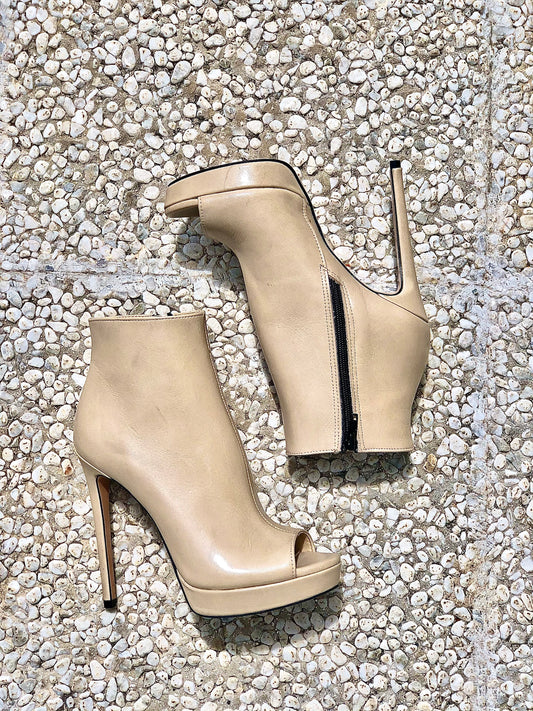 LONDON BEIGE LÆDER