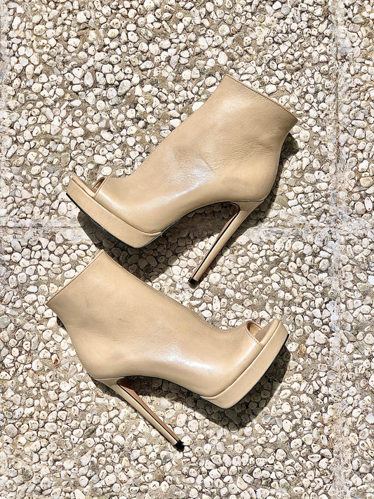LONDON BEIGE LÆDER