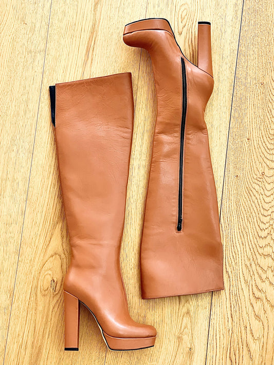 KRISTEN COGNAC LÆDER