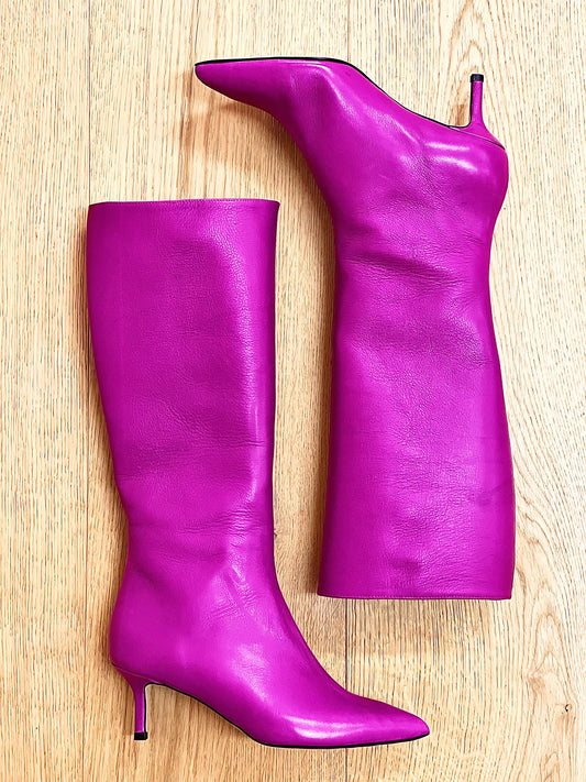 MELISSA LÆDER FUCHSIA