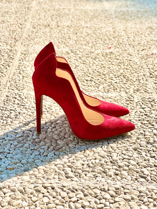 LOLA RØD SUEDE