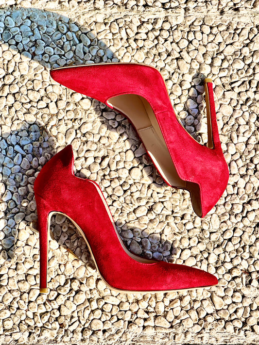 LOLA RØD SUEDE