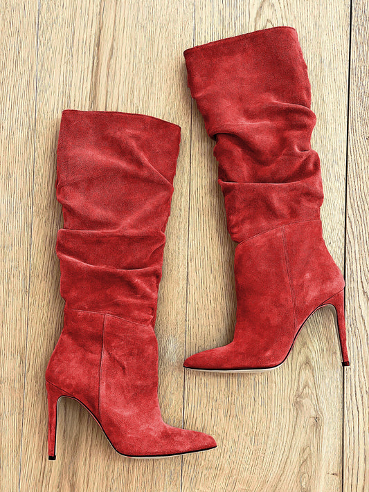 ARZU RØD SUEDE