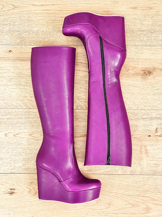 SAM LÆDER FUCHSIA