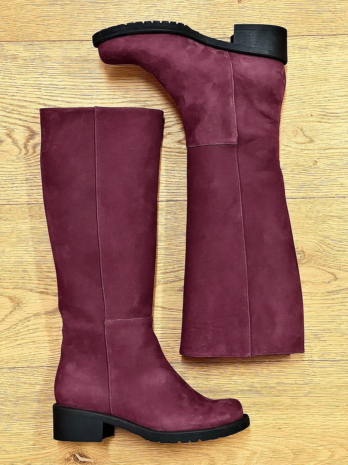 ZEUS BURGUNDY NUBUCK