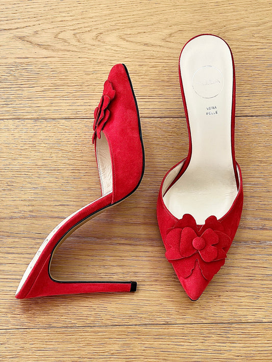JODY RED SUEDE