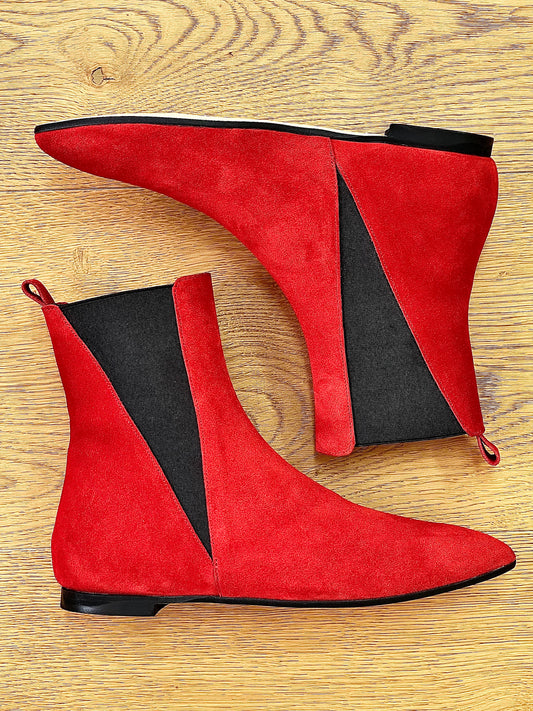 ALEX RED SUEDE