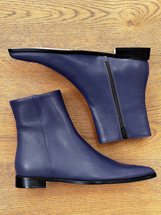 ANDERES BLAUES LEDER