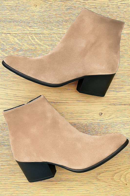 ELISABET BEIGE WILDLEDER