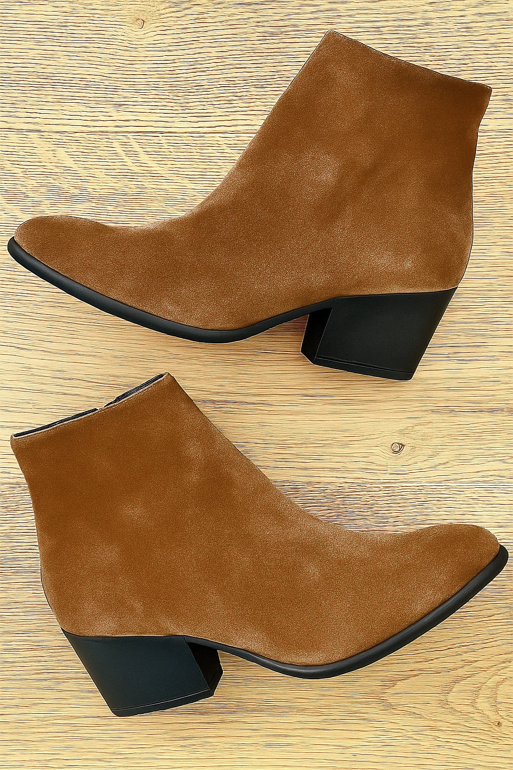 ELISABET COGNAC WILDLEDER