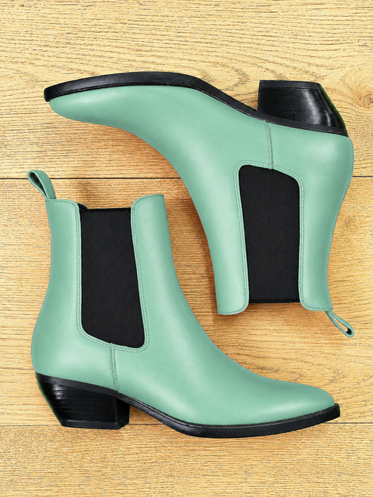 CRISTAL LEDER AQUAMARIN