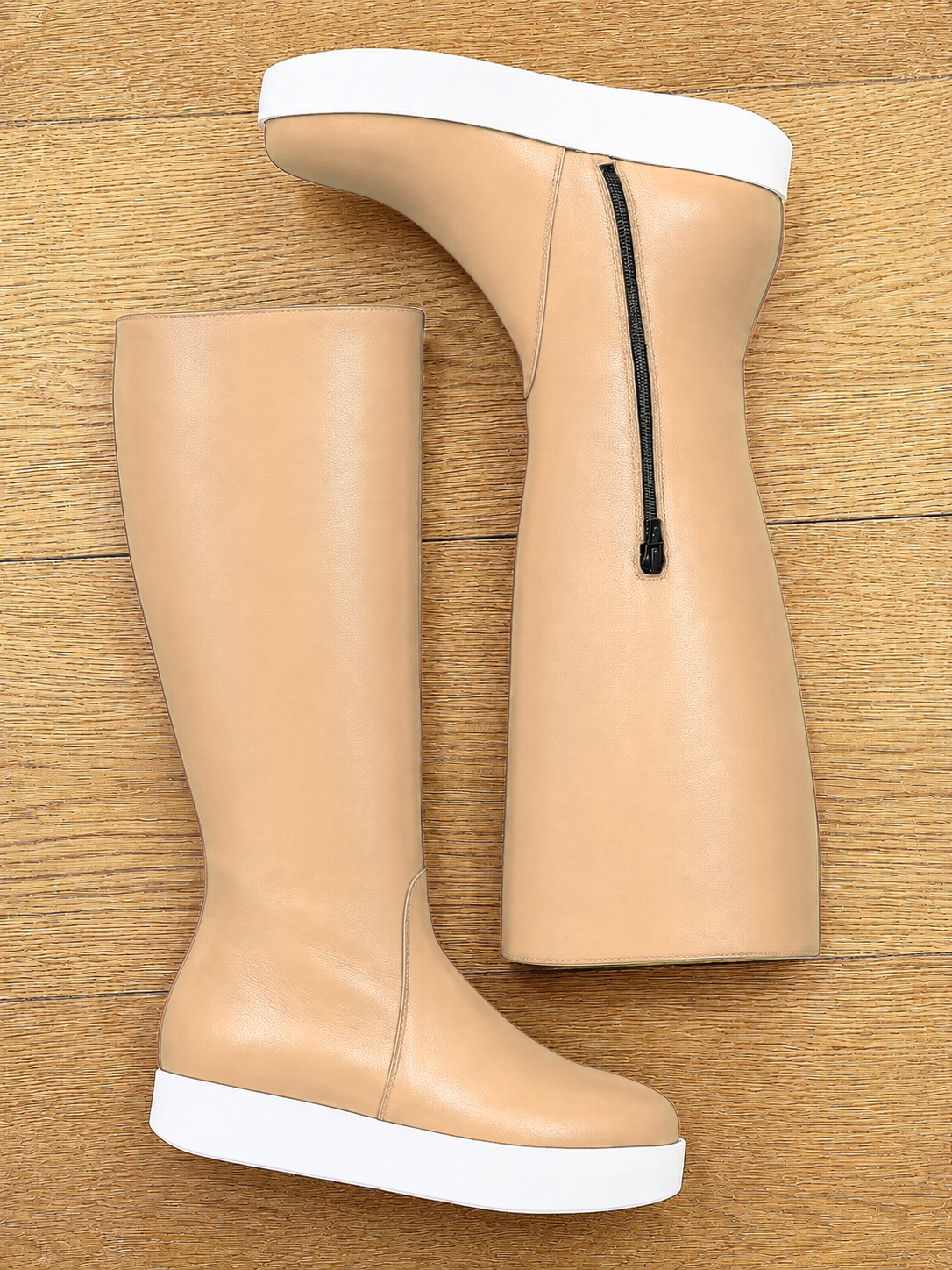 BRENN BEIGE LEDER