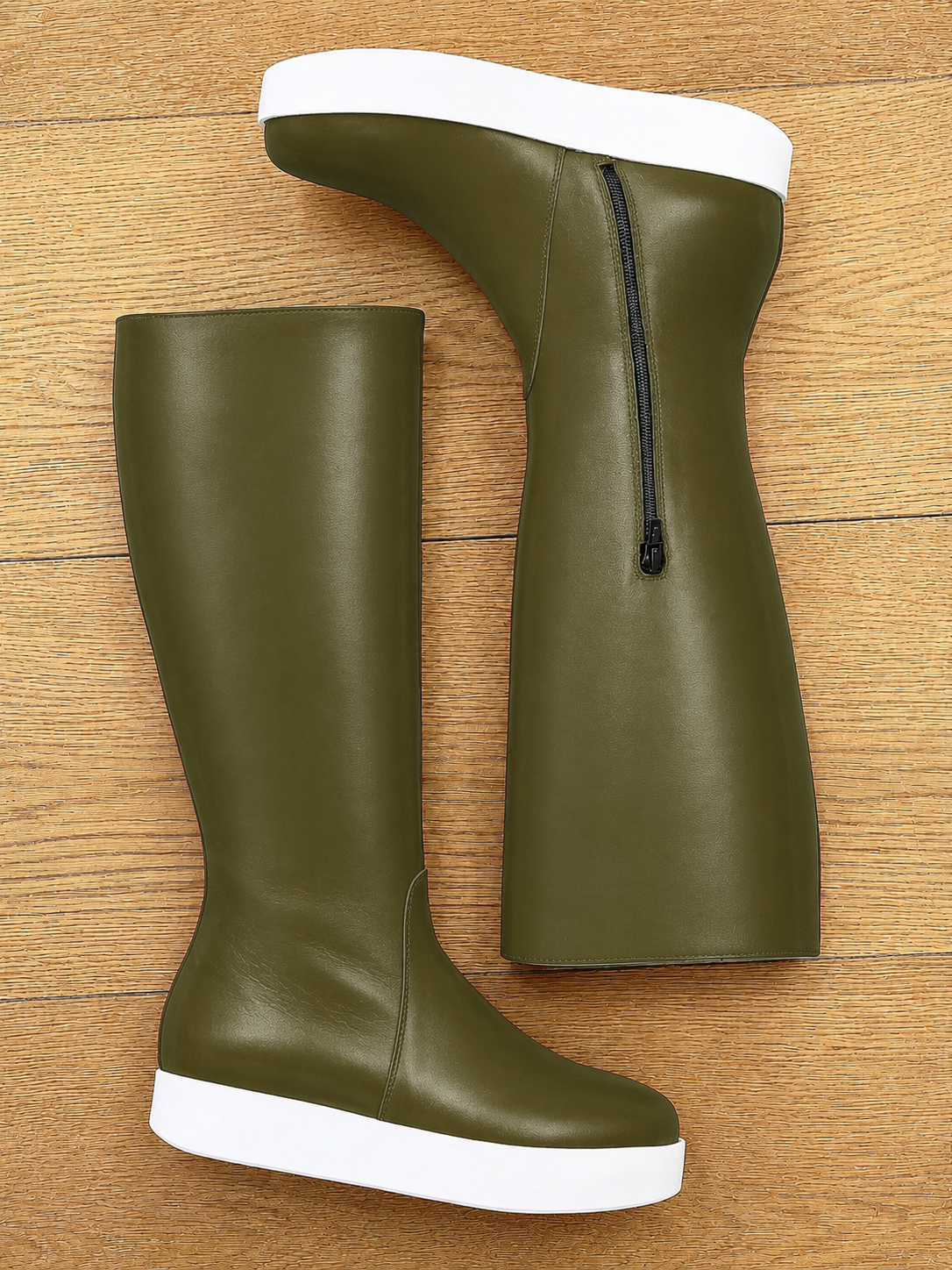 BRENN LEDER KAKI