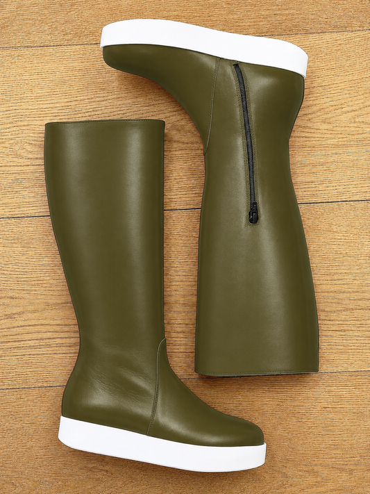 BRENN LEDER KAKI